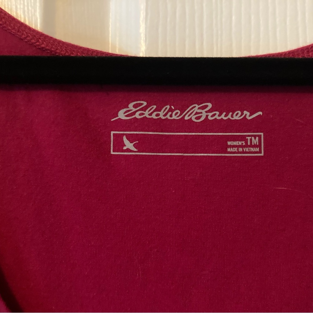 Eddie Bauer Tank, Raspberry, Size Medium Tall - Picture 3 of 6